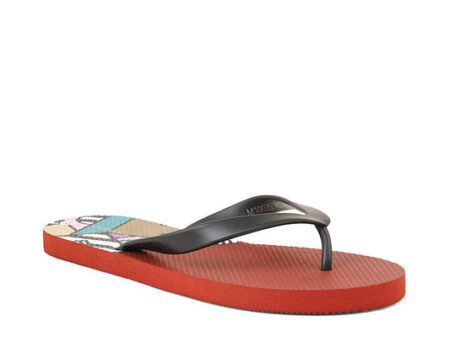 Men Casual Flip Flop M10025-Maroon