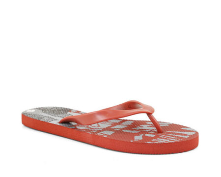 Men Casual Flip Flop M10026-Red