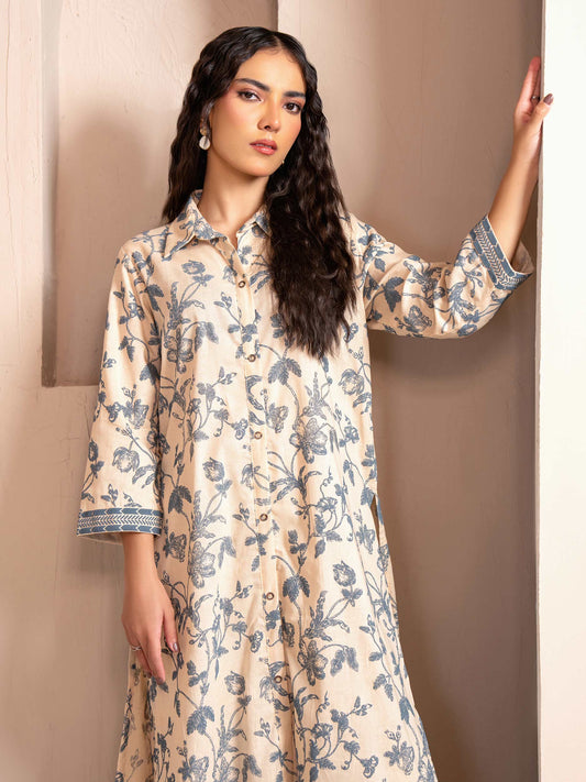 U3697 SH 002 5 KhaddarShirt EmbossPrint Unstitched