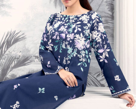 2 Piece Khaddar Suit-Printed (Unstitched)