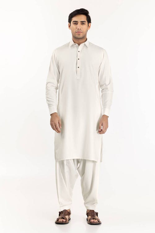 ensemble unstitched fabric blended cream 1 1