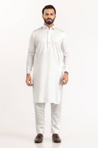 excel fine classic unstitched fabric cotton off white 1