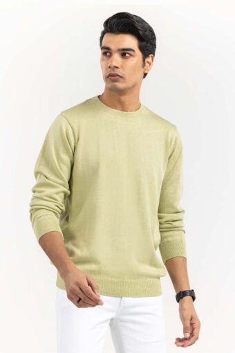 green basic crew neck sweater swt bfscn 22 005 5