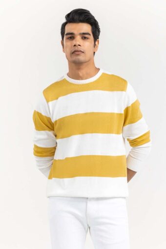 multi color striped crew neck sweater swt ffscn22 202 1