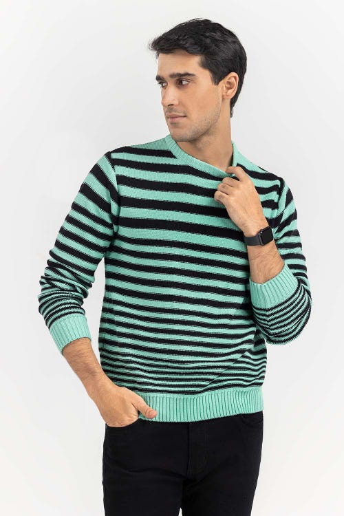 multi color striped crew neck sweater swt ffscn22 211 5