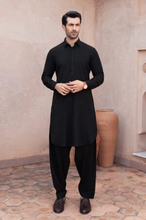 opus wonderer unstitched fabric blended black 1