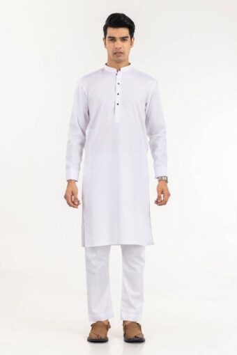 robust unstitched fabric blended white 1
