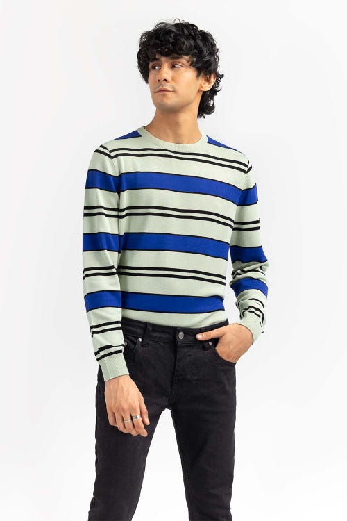 royal white striped crew neck sweater swt ffscn22 250 4