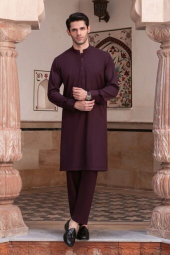 sylvia unstitched fabric blended maroon 4