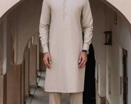 Vision Figo Unstitched Fabric Blended