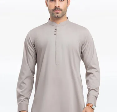 Men's Light Coffee Kurta Pajama