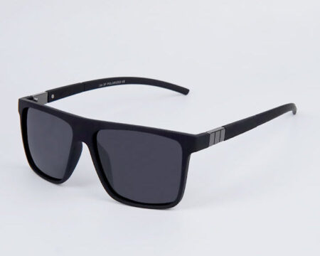 Square Oversized Sunglasses - Black