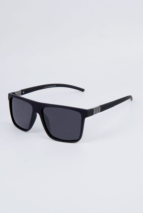 Square Oversized Sunglasses - Black