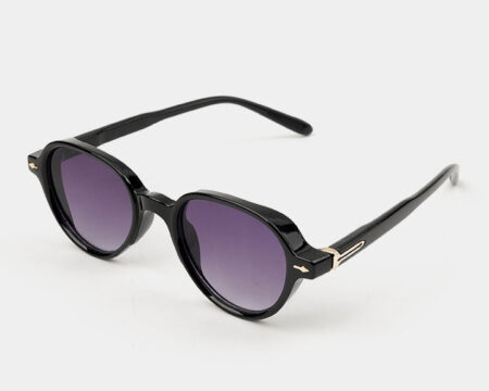 Round Sunglasses - Black