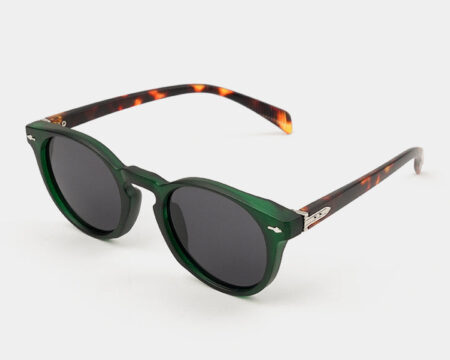 Round Sunglasses - Green