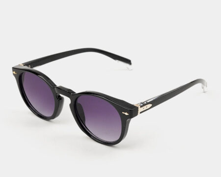 Round Sunglasses - Black