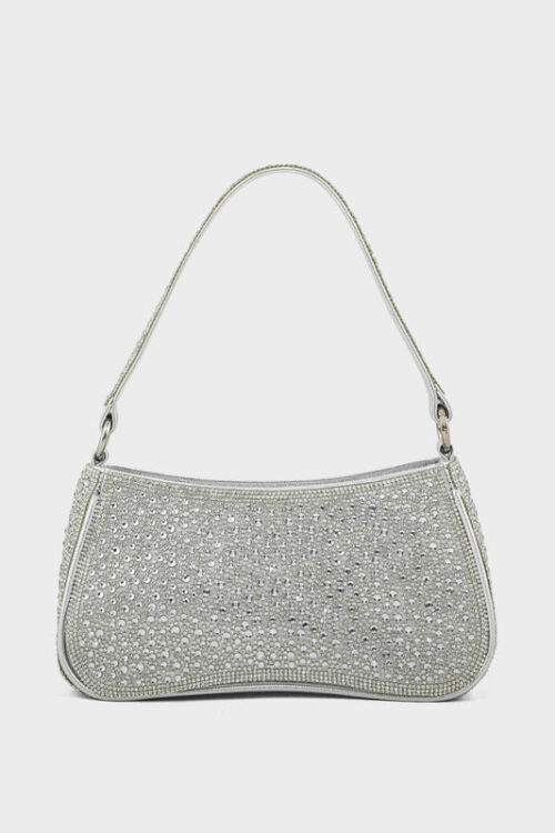 Top Handle Hand Bags BH0045-Silver