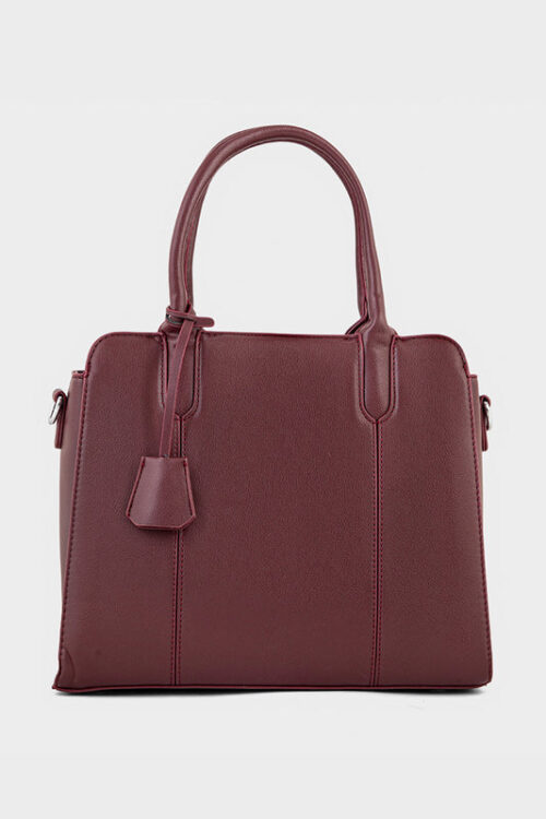 Top Handle Hand Bags BH0098-Maroon
