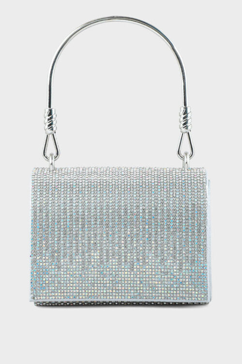 Top Handle Hand Bags BH0044-Silver