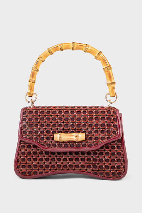 Top Handle Hand Bags BH0121-Tan