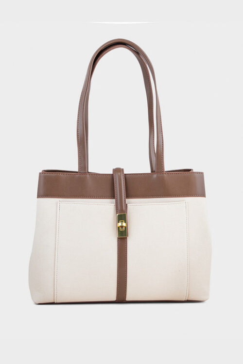 Tote Hand Bags BS2128-Brown