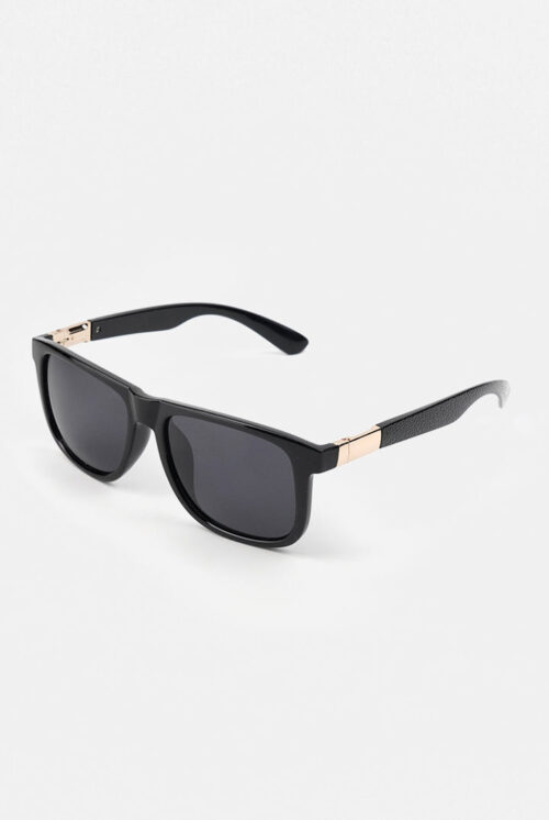 Sports Square Sunglasses - Black