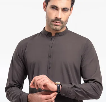 Men's Dark Olive Kurta Pajama
