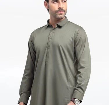 Men's K.Green Kurta Shalwar