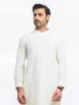 Men's Cream Kurta Shalwar