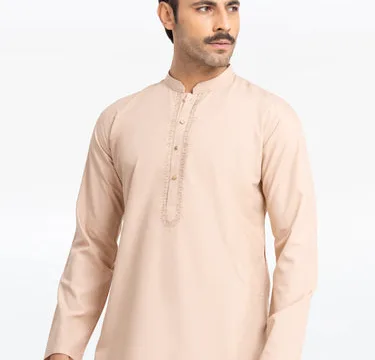 Men's Fawn Kurta Shalwar