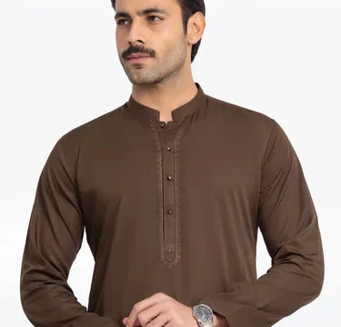 Men's Mehndi Kurta Shalwar