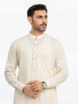 Men's Cream Kurta Shalwar