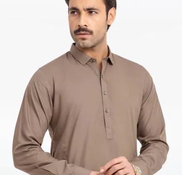 Men's Dark Sage Kurta Shalwar