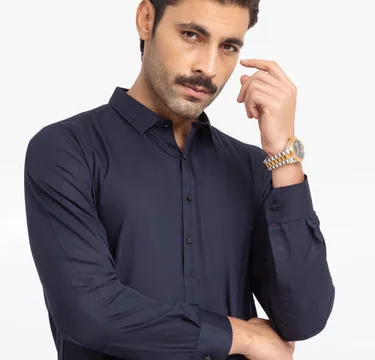 Men's Navy Blue Kurta Shalwar
