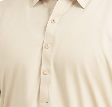 Men's Beige Kurta Shalwar