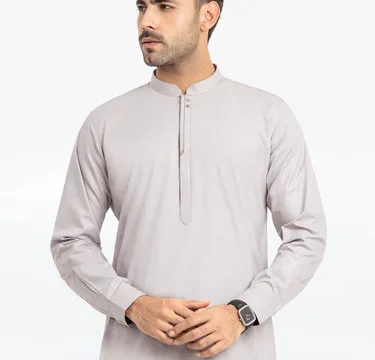 Men's Light Lavender Kurta Shalwar