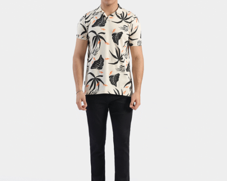All-Over Printed Polo