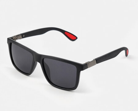 Square Wayfarer Sunglasses - Black