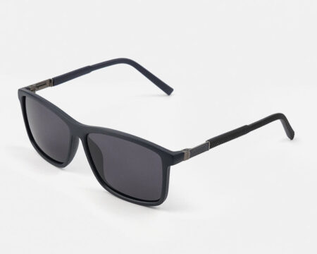 Rectangle Wayfarer Sunglasses - Black