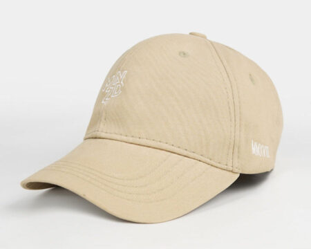 MNDZ Signature Embroidered Cap - Beige