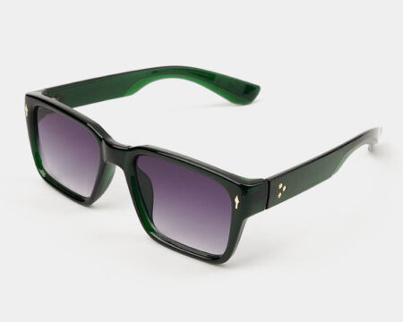 Rectangle Sunglasses - Emerald Green