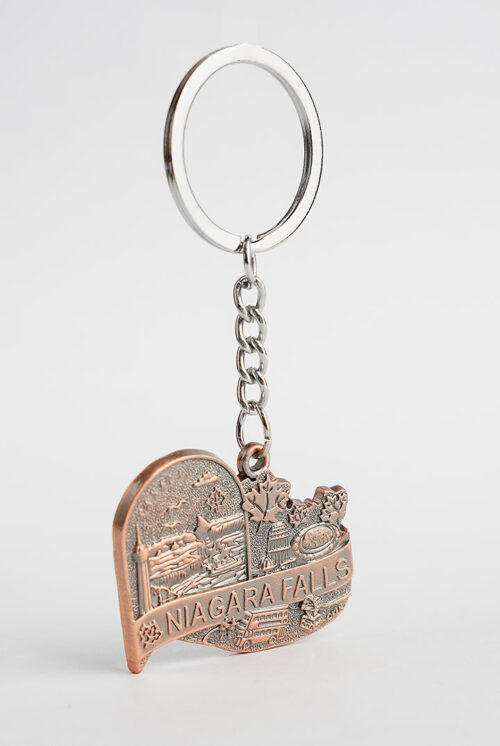 Niagara Falls Keychain - Copper