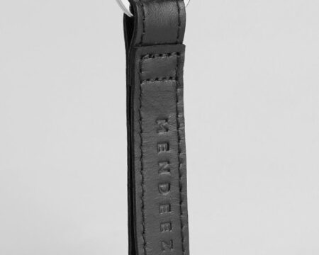 Leather Keychain - Black