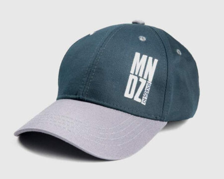 MNDZ Original Embroidered Cap - Blue & Grey