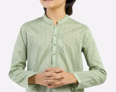Light Green Boys Kurta Pajama