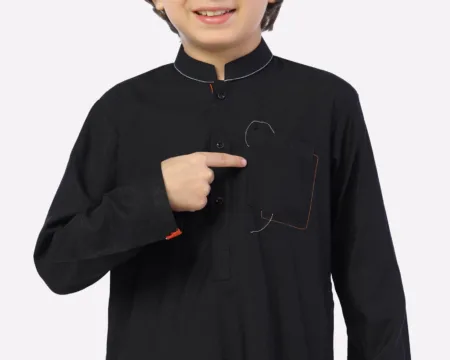 Black Boys Kurta Pajama