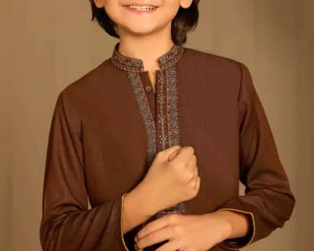 Maroon Boys Kurta Pajama