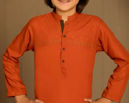 Red Boys Kurta Pajama