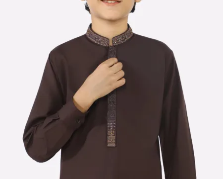 Bargundy Boys Kurta Pajama