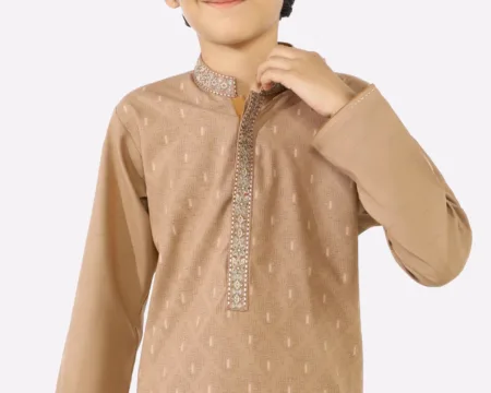 Brown Boys Kurta Pajama